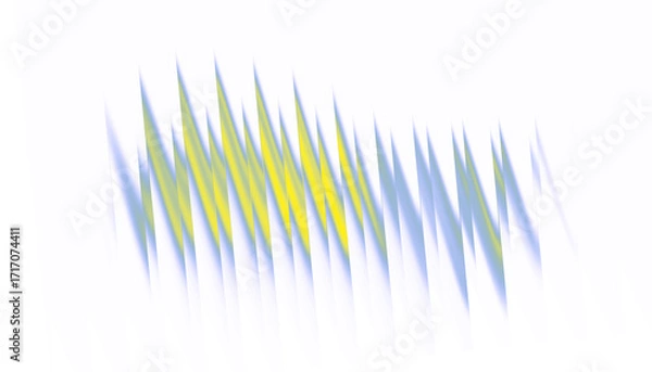 Fototapeta Modern Blue and Yellow Gradient Abstract Design