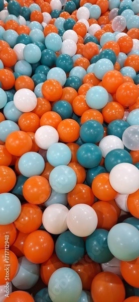 Obraz colorful pills background