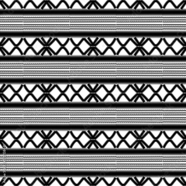 Obraz seamless geometric pattern