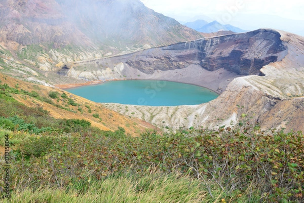 Obraz 蔵王のお釜