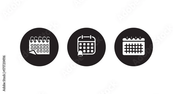 Fototapeta Calendar icon vector, Deadline, icon symbol flat design, Calender symbol, Calendar vector icon, Deadline Date, vector illustration eps 10.