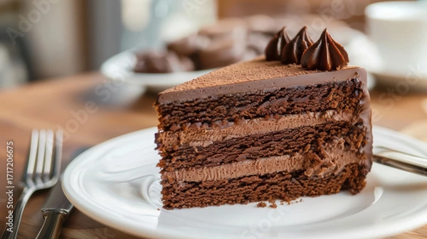 Fototapeta Ice Cream Sundae with Toppings