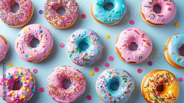 Fototapeta Ice Cream Sundae with Toppings