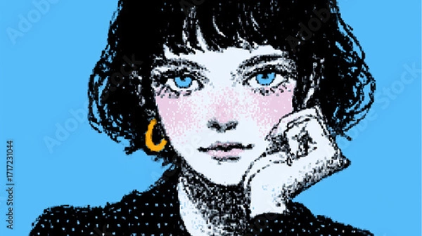 Obraz Office woman, femininity and business concept, empowered woman