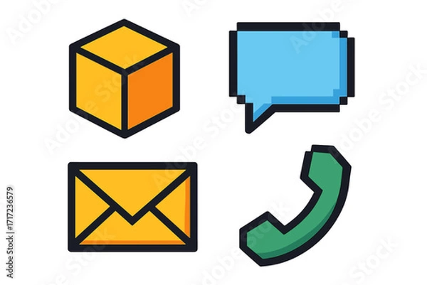 Obraz Pixel style stethoscope icon. Modern cartoon medical equipment symbol. Cardiology vector illustration. Isolated healthcare tool graphic. Hospital clinic device for doctor and nurse accents.