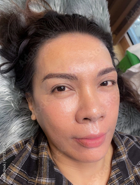 Fototapeta Microblading.