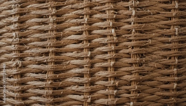 Fototapeta The texture of a woven basket can be used as a backdrop.
