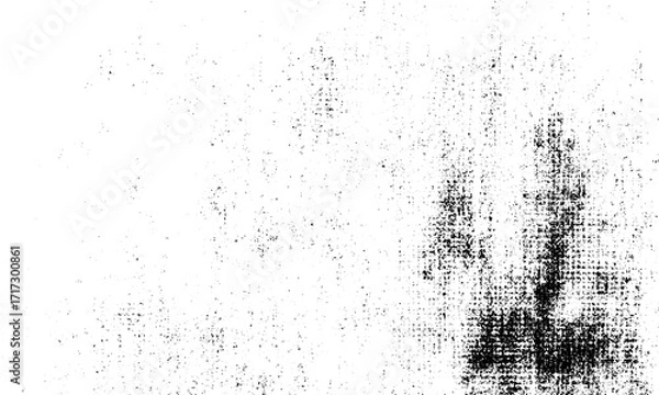 Fototapeta vintage black and white grunge texture with distressed cracks and scratches grunge monochrome surface background with distressed dust scuffs and dirt texture