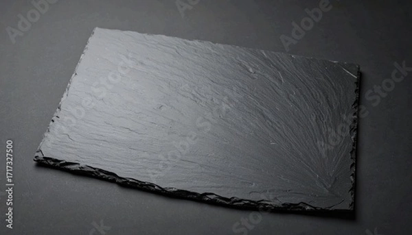Obraz Black Slate Texture Background with Subtle Quartz