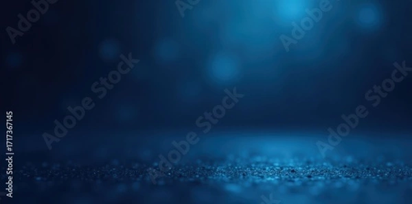 Fototapeta Blurred blue and black metallic gradient, dark backdrop , backdrop, digital art, clean