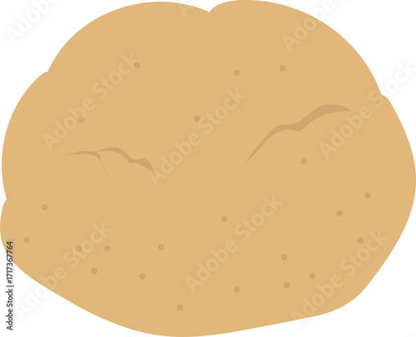 Obraz 食育_じゃがいも_かわいい野菜のイラスト