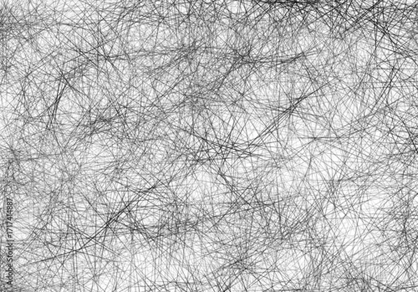 Obraz ぐちゃぐちゃの鉛筆の線でいっぱいの背景テクスチャ素材