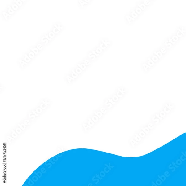 Obraz blue wave background 