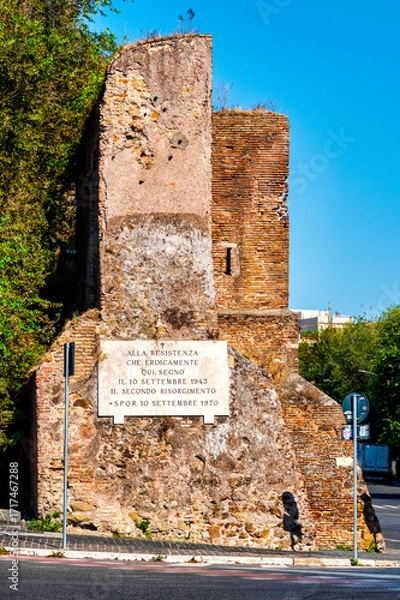 Obraz Resistance Plaque