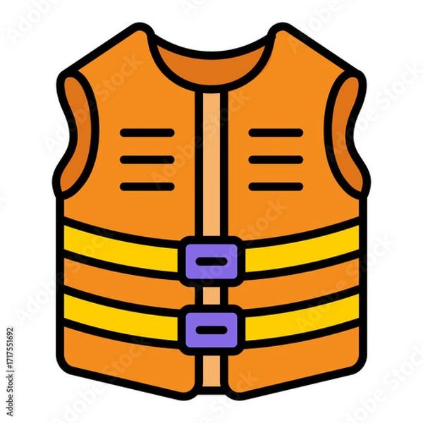 Obraz Life jacket Icon
