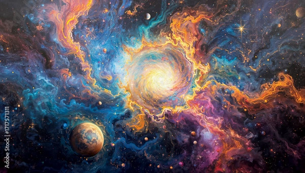 Fototapeta abstract background with space