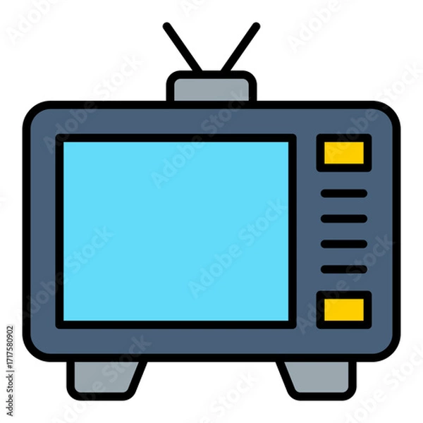 Fototapeta Television Icon