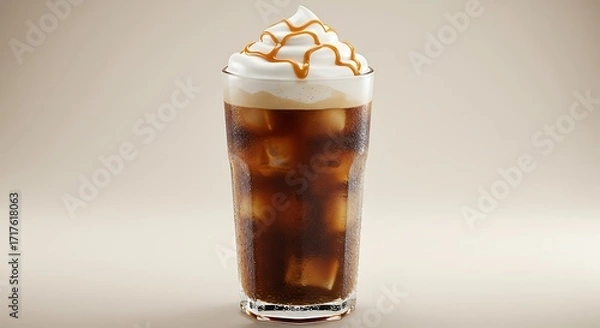 Fototapeta A family of four, parents and two daughters, enjoy a meal together at a table laden with food and drinks, sharing smiles and conversation
