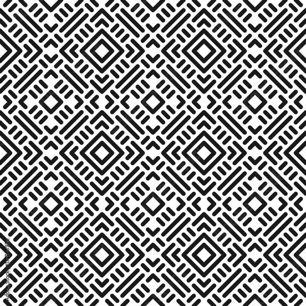 Fototapeta Geometric seamless pattern.