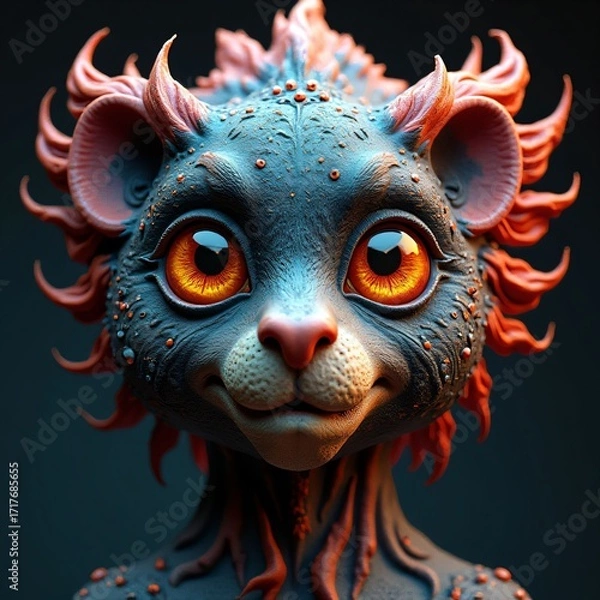 Fototapeta Various fairy-tale-like, fictional, artistic visuals, fantastic and aesthetically pleasing visuals