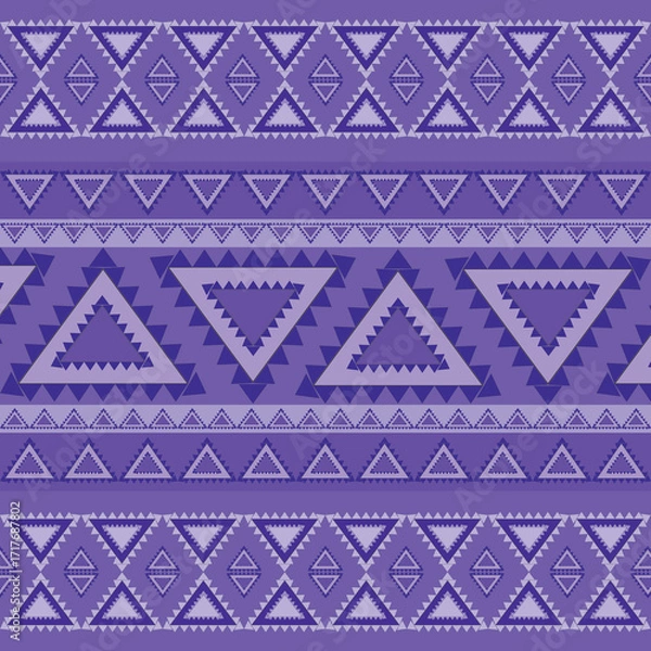 Obraz seamless geometric pattern