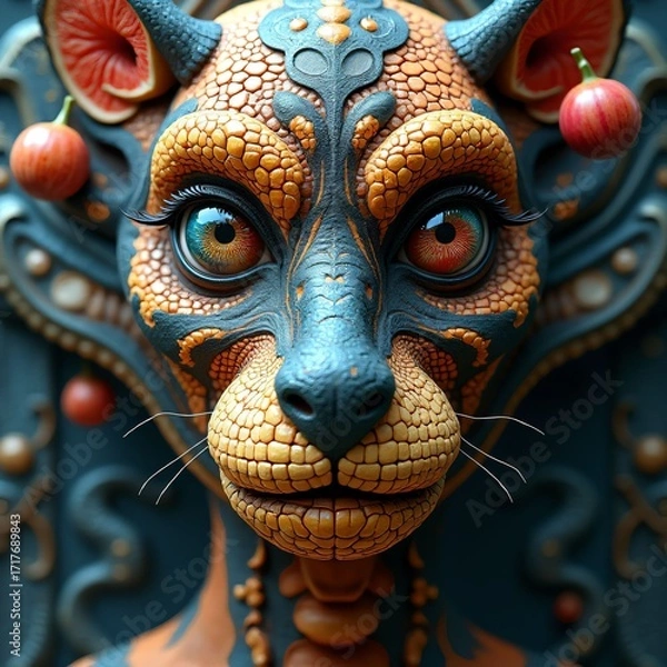 Fototapeta Various fairy-tale-like, fictional, artistic visuals, fantastic and aesthetically pleasing visuals