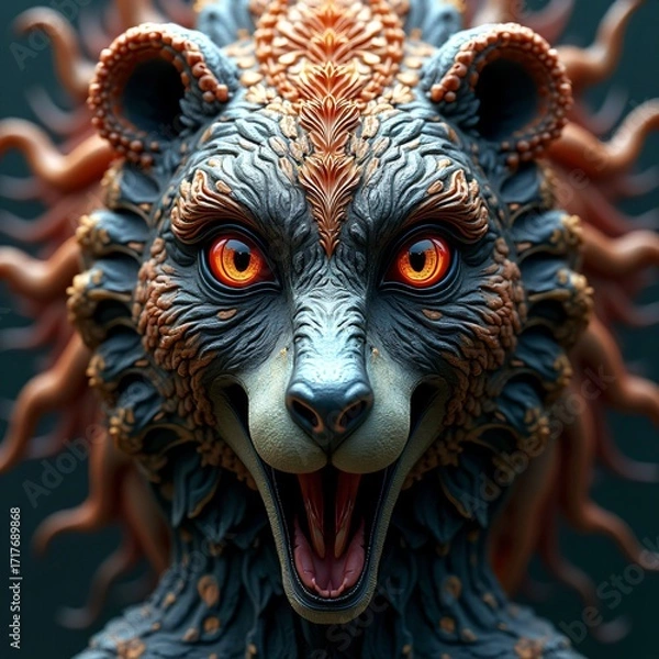 Fototapeta Various fairy-tale-like, fictional, artistic visuals, fantastic and aesthetically pleasing visuals