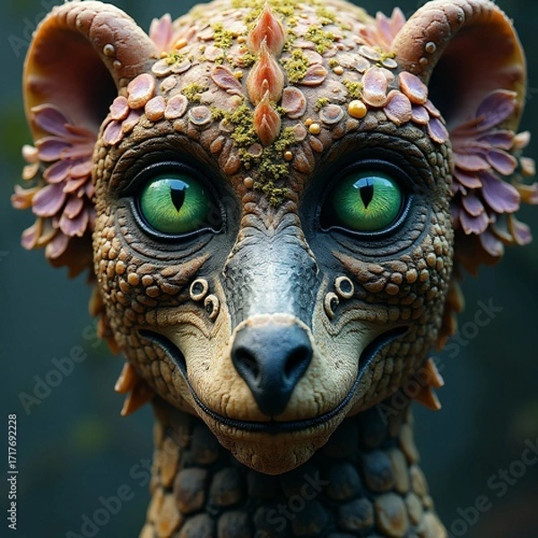 Fototapeta Various fairy-tale-like, fictional, artistic visuals, fantastic and aesthetically pleasing visuals