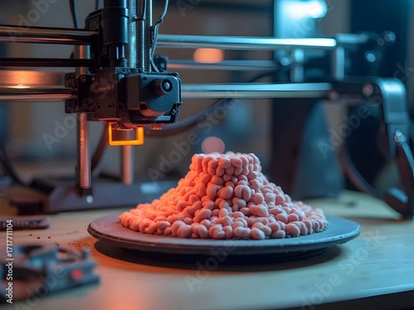 Fototapeta 3d printer in work