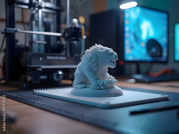 Fototapeta 3d printer in work