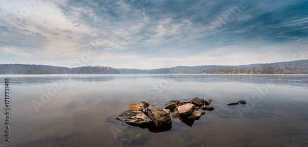 Obraz lake in the mountains