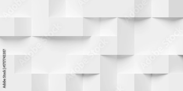 Fototapeta Close up of shifted offset sloped lines or blocks geometry background wallpaper banner, flat lay