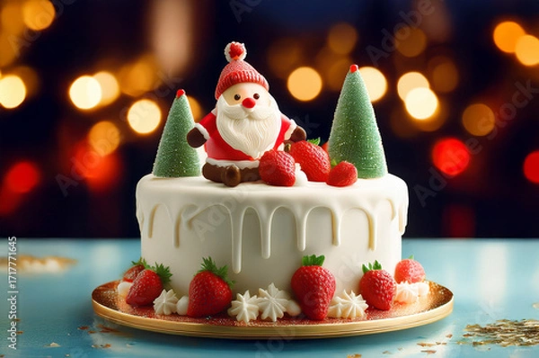 Obraz クリスマスケーキ