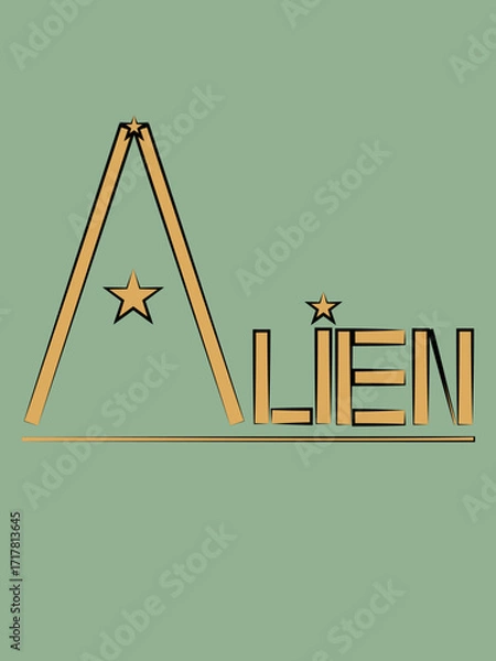 Fototapeta Alien