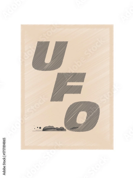 Fototapeta UFO