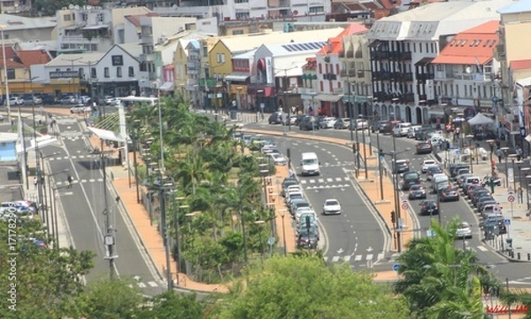 Obraz Ville de Fort-De-France