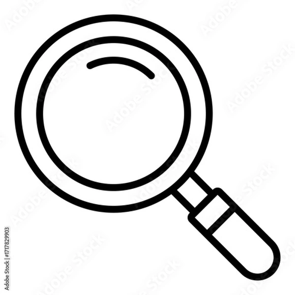 Fototapeta Search icon line