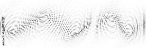 Fototapeta halfton pattern dot background texture overlay grunge distress linear vector. modern style