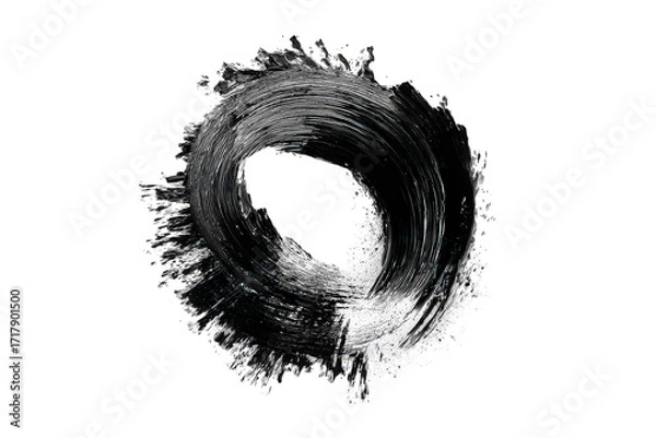 Fototapeta Abstract Circular Water Splash Pattern