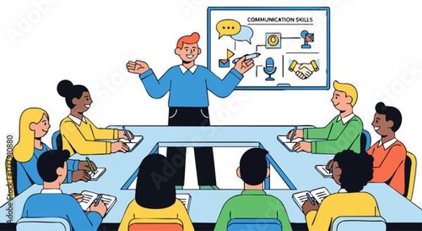 Fototapeta Training the Next Generation of Communicators