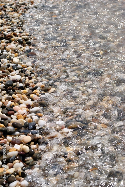 Obraz pebbles on the beach