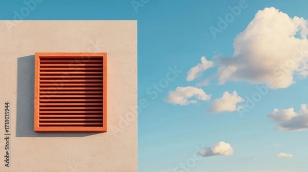 Obraz Double-Walled Construction Innovative architectural designs featuring air gaps or insulated layers for improved thermal performance