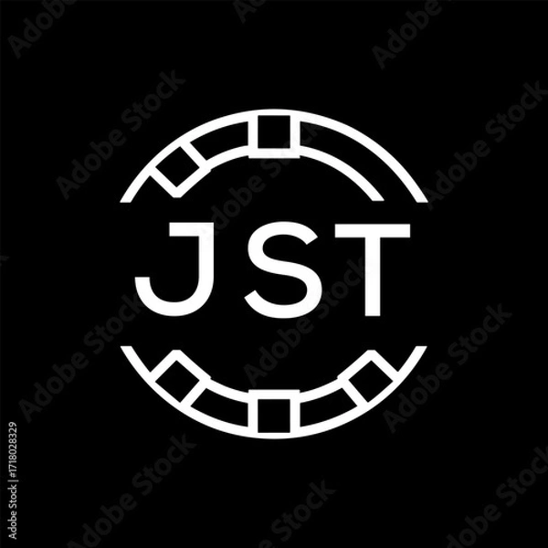 Fototapeta “Modern  Monogram Logo Design, Sleek Minimalist Letter mark in Circle, JST LATER LOGO, High-Contrast Branding Concept”

JST monogram,  circle, JST minimal, minimalist, logo, JST design, brand, JST bra