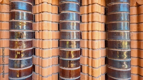Fototapeta Artistic Modern Architecture Pattern Texture Design Inspiration
