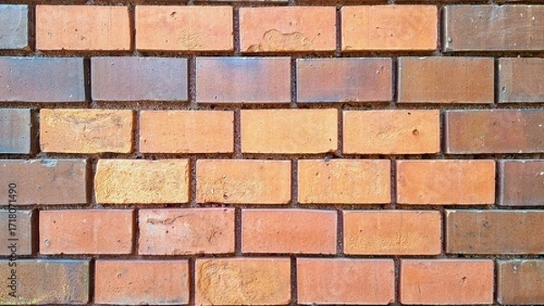 Fototapeta Brick Wall Texture Pattern Construction Building Material Design