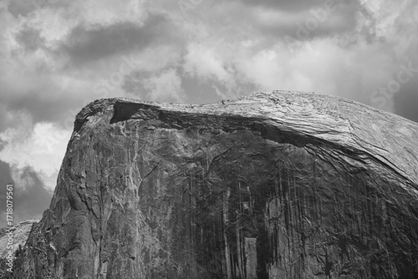 Obraz Half Dome black and white