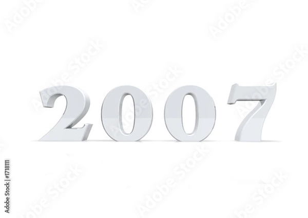 Fototapeta silvester 2007