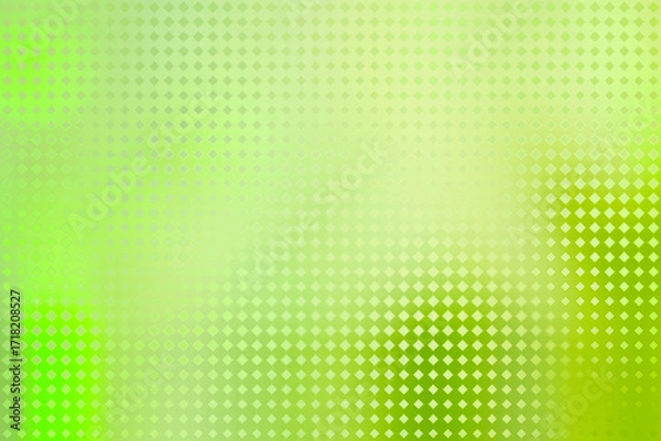 Fototapeta Abstract Green and Yellow Gradient Dots Pattern, Design Elements, Texture, Backgrounds, Modern Aesthetics, and Digital Art Applications