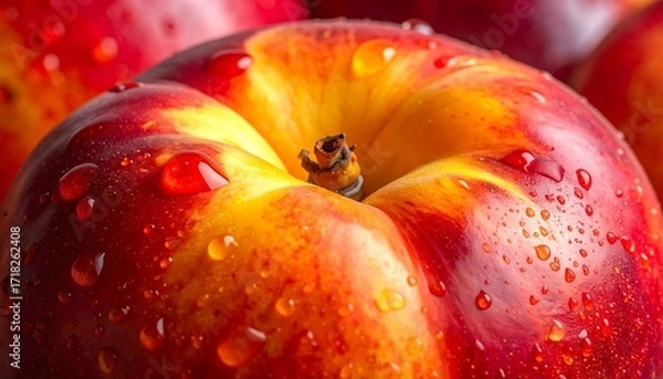 Obraz Close-up of a juicy peach