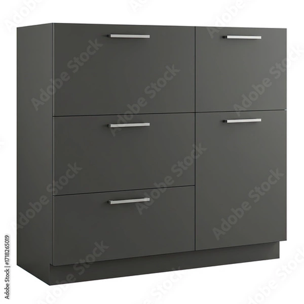 Fototapeta  cabinet isolated on white background